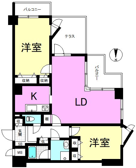 プレセランス・山科 間取り