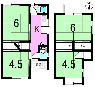東野舞台町 間取り