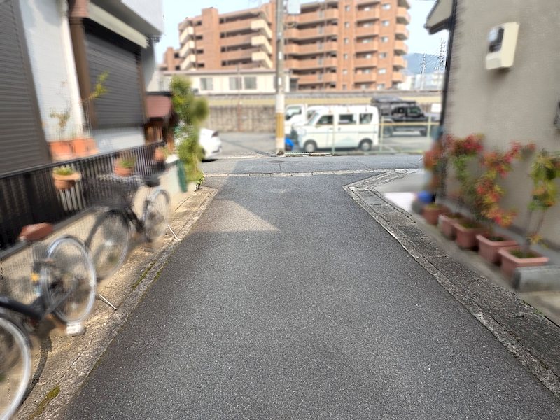 東野舞台町 現地写真（前面道路含む現地写真）