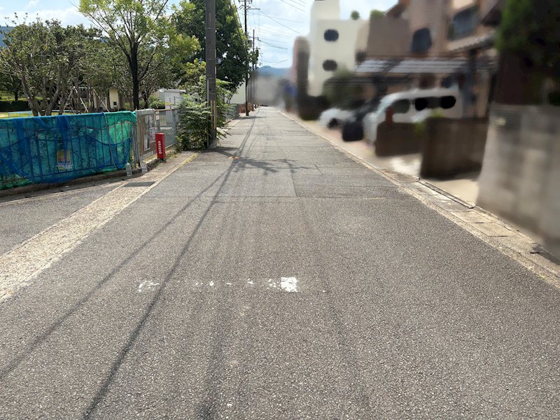 勧修寺泉玉町 現地写真（前面道路含む現地写真）