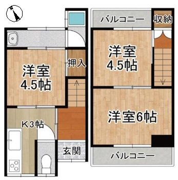 大塚元屋敷町【会員限定】 間取り