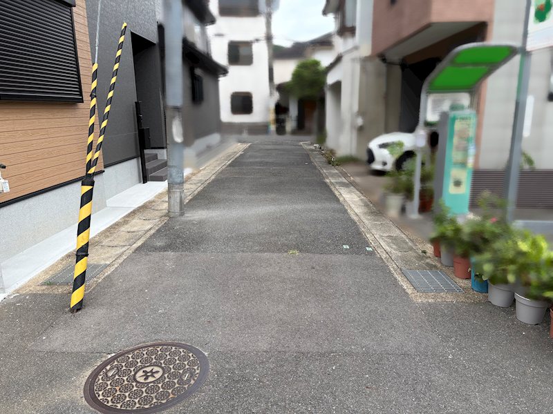 御陵鴨戸町 現地写真（前面道路含む現地写真）
