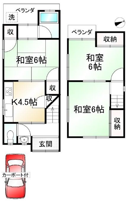 上野御所ノ内町【会員限定】 間取り