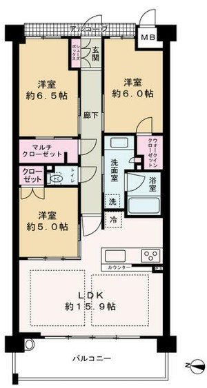 グランアッシュ山科御陵【会員限定】 間取り