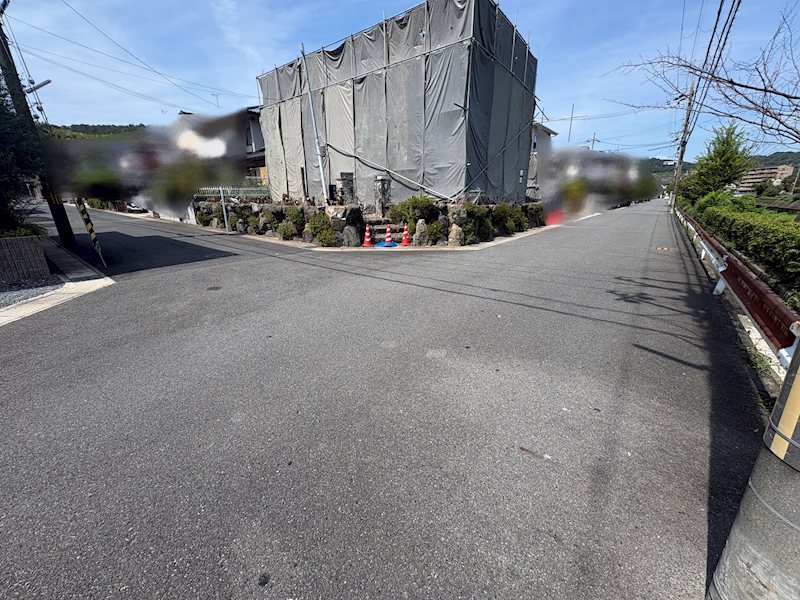 勧修寺西金ケ崎【会員限定】 現地写真（前面道路含む現地写真）
