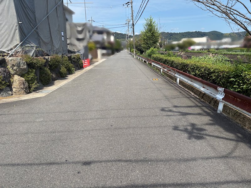 勧修寺西金ケ崎【会員限定】 現地写真（前面道路含む現地写真）