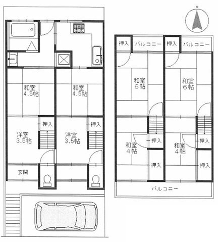 四ノ宮小金塚【会員限定】 間取り