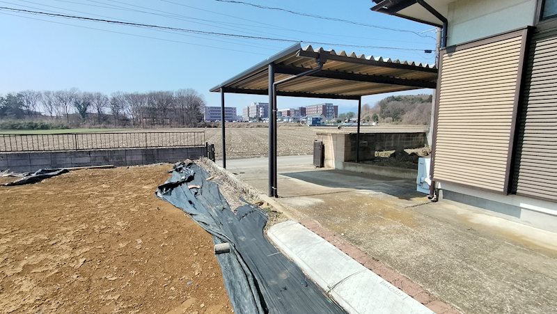 栃木県那須塩原市井口 現地写真（駐車場）