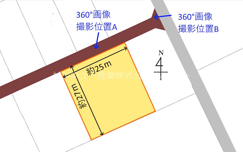 栃木県那須塩原市三区町 間取図・土地図
