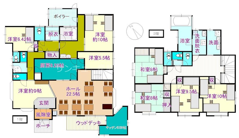 栃木県那須郡那須町湯本 間取図・土地図
