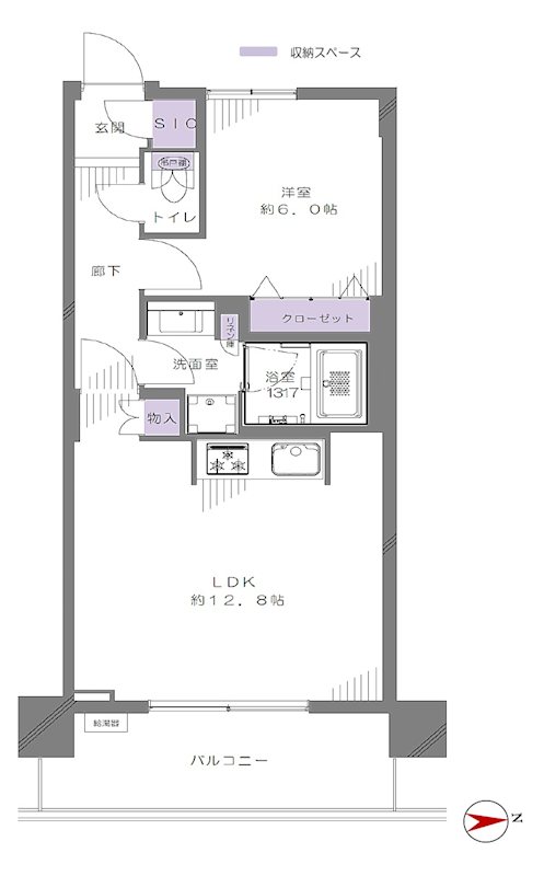 浅草タワー 間取図・土地図