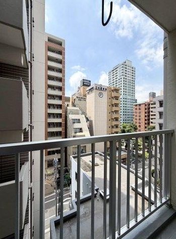 四谷御苑マンション 現地写真（バルコニー）