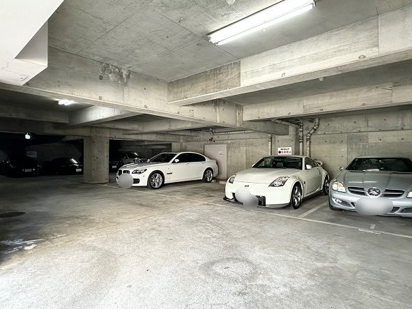 グリーンキャピタル上池台 共用部写真（駐車場）