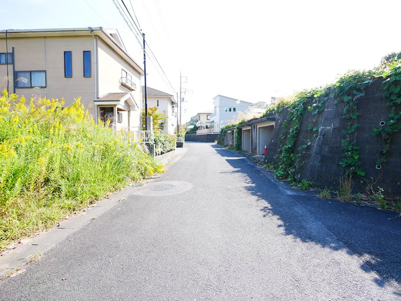 常陸太田市天神林町１２２５番１６６ 現地写真（前面道路含む現地写真）