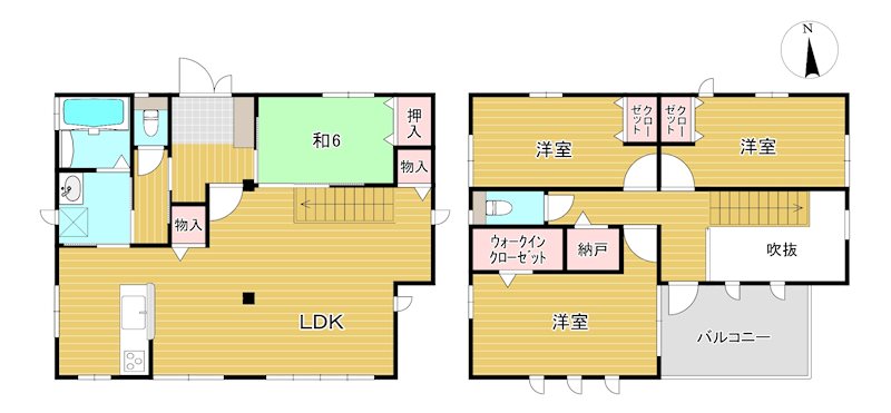 笠間市大田町２１５番３３ 間取図・土地図