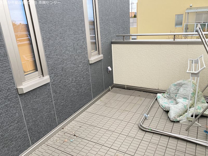 笠間市大田町２１５番３３ 現地写真（バルコニー）