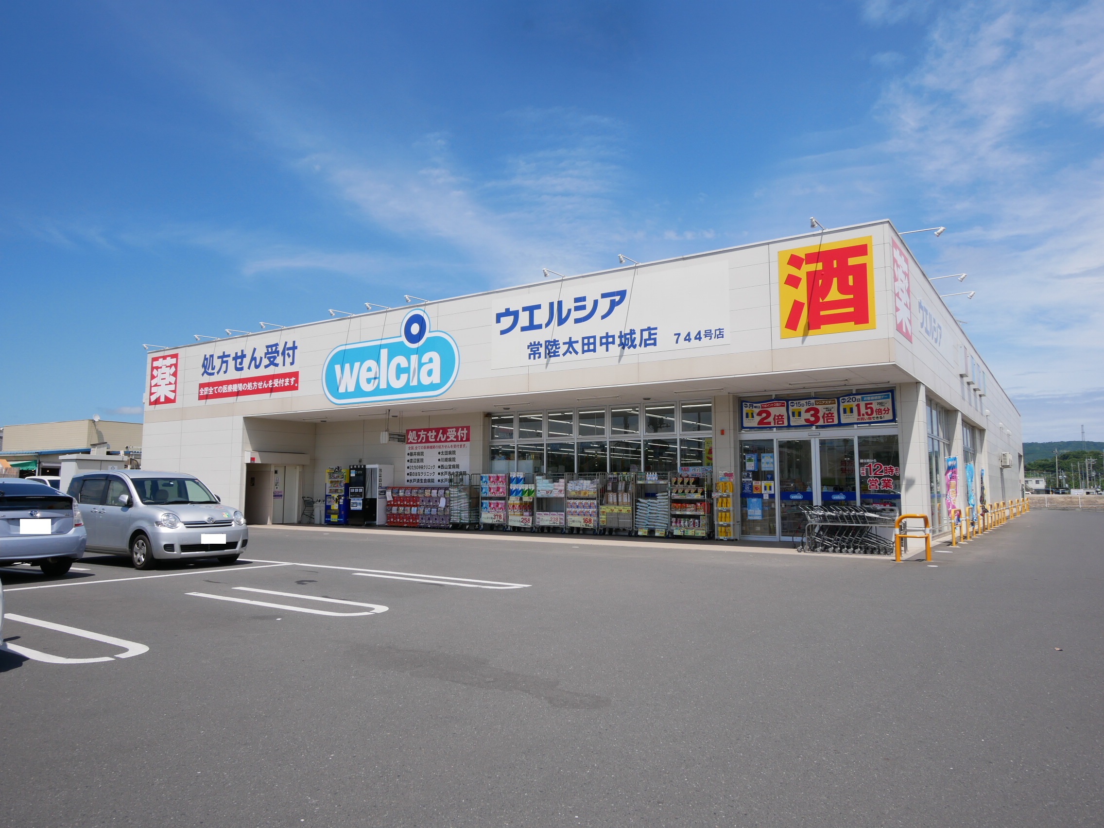 常陸太田市亀作１２３９番１ ドラッグストア