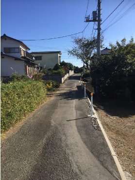 東多賀町２丁目３７４番 現地写真（前面道路含む現地写真）