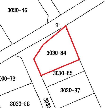 滑川町字足房３０３０番８４ 間取図・土地図