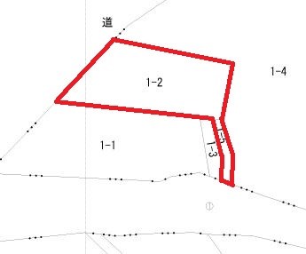 滑川町１丁目１番２、１番５ 間取図・土地図