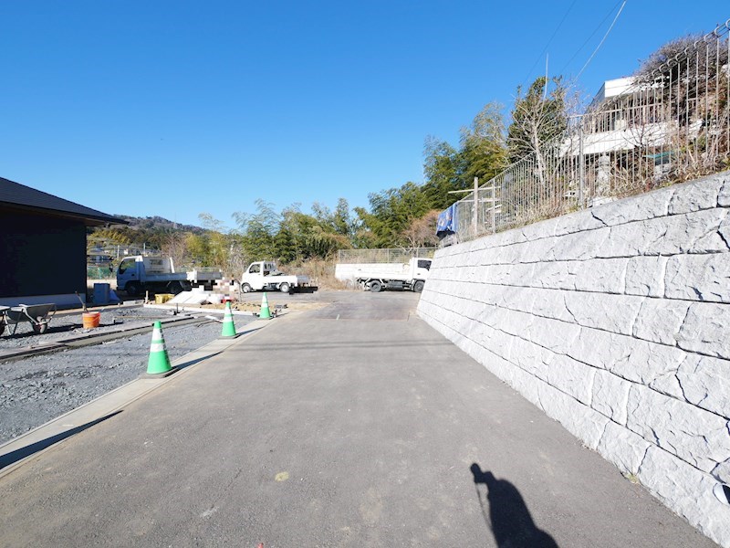 滑川町１丁目１番２、１番５ 現地写真（前面道路含む現地写真）