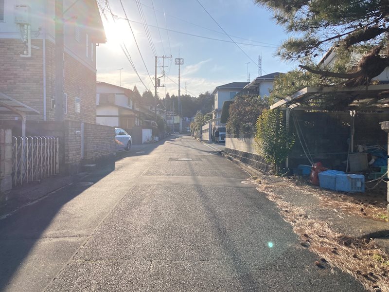 塙山町２丁目１７５番 現地写真（前面道路含む現地写真）
