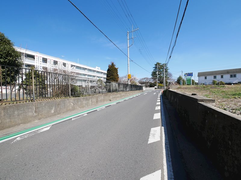 常陸太田市栄町　C区画 現地写真（前面道路含む現地写真）