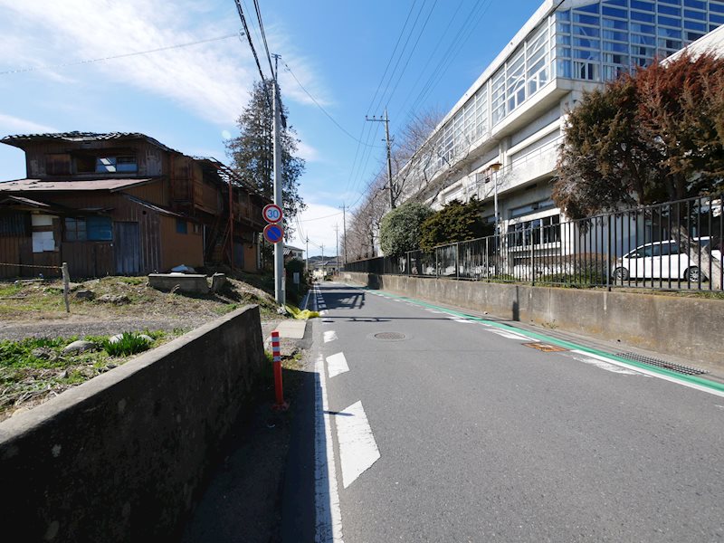 常陸太田市栄町　C区画 現地写真（前面道路含む現地写真）