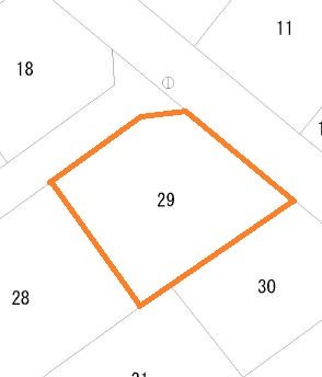 滑川本町３丁目２９番 間取図・土地図