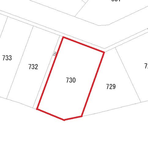 久慈町２丁目７３０番 間取図・土地図