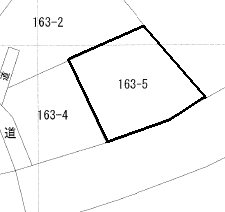 砂沢町１６３番５ 間取図・土地図