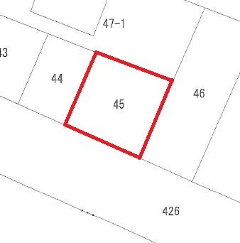 大みか町１丁目４５番 間取図・土地図