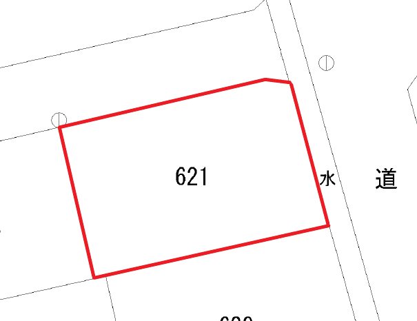東大沼町２丁目６２１番  間取図・土地図