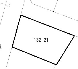 久慈町４丁目１３２番２１  間取図・土地図