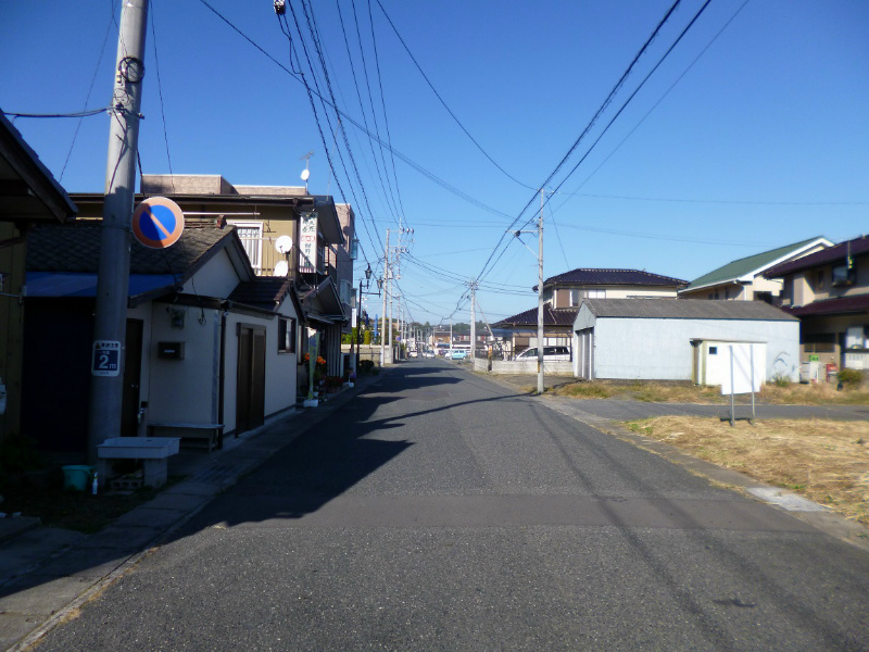 久慈町４丁目１３２番２１  現地写真（前面道路含む現地写真）