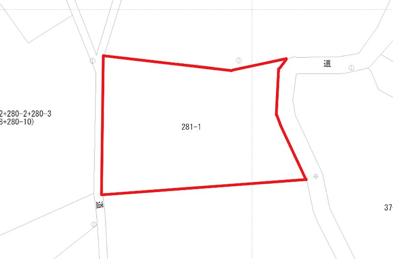 久慈町４丁目２８１番１  間取図・土地図