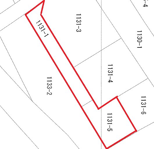 久慈町５丁目1131番5  間取図・土地図