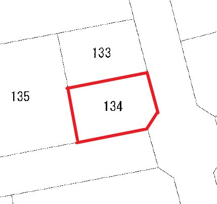 久慈町６丁目１３４番  間取図・土地図