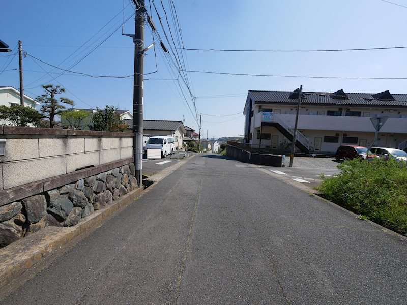 久慈町６丁目１３４番  現地写真（前面道路含む現地写真）