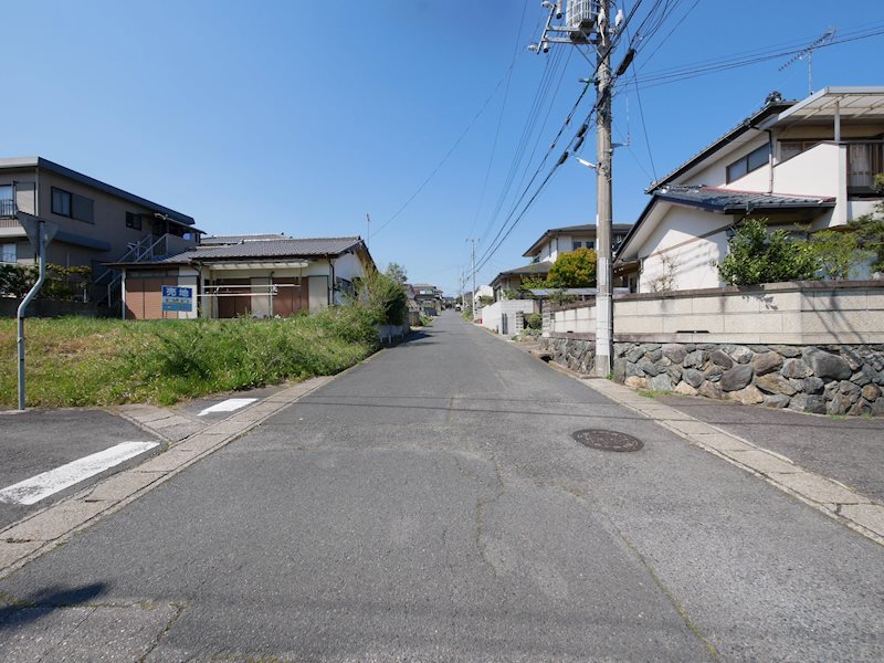 久慈町６丁目１３４番  現地写真（前面道路含む現地写真）