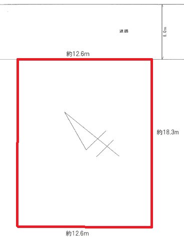 十王町友部東４丁目１７番１２  間取図・土地図