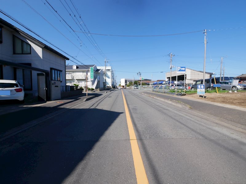 大みか町３丁目８１番  現地写真（前面道路含む現地写真）