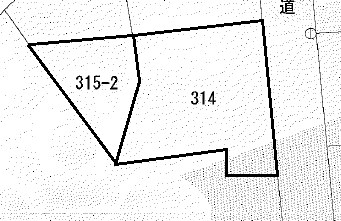 森山町２丁目３１４番他  間取図・土地図