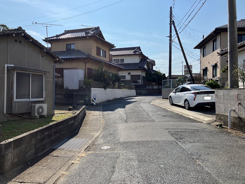 森山町２丁目５７番  現地写真（前面道路含む現地写真）