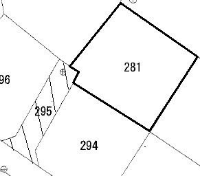 森山町４丁目２８１番  間取図・土地図