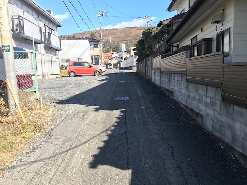 石名坂町２丁目１００１番２、１００２番６  現地写真（前面道路含む現地写真）