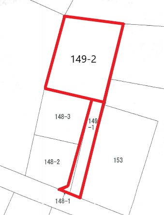 鮎川町５丁目１４９番２他  間取図・土地図