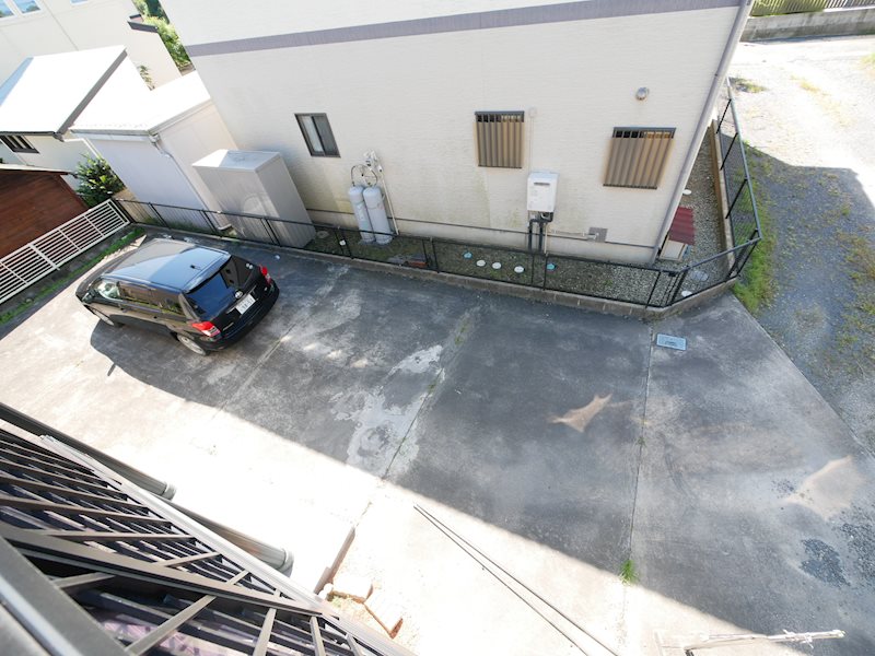 常陸太田市小目町字鴨志田９４０番５  現地写真（駐車場）