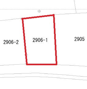 助川町４丁目２９０６番１ 間取図・土地図
