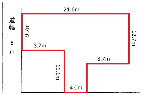 神峰町１丁目９６番１ 間取図・土地図